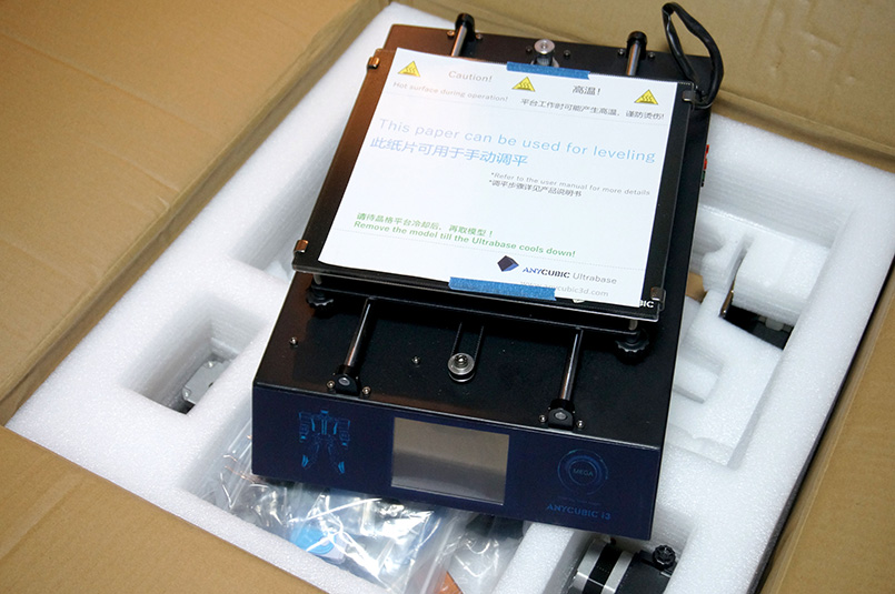 Комплектация 3D принтера Anycubic i3 Mega S