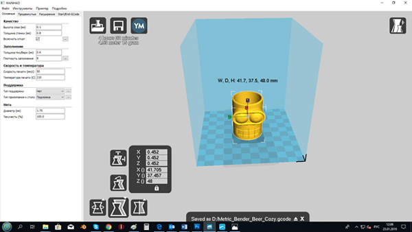 Обзор на 3D принтер Wanhao Duplicator 10