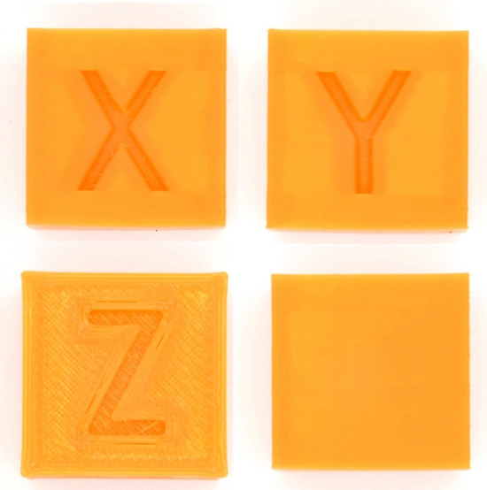 Печатные тесты Tiger3D PLA