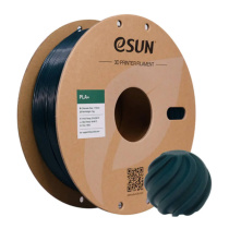 Катушка PLA+ пластика ESUN 1.75 мм 1кг., зеленая (PLA+175G1/PLA+175G1P1)