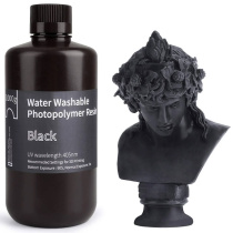 Фотополимерная смола Elegoo Water Washable Resin, черная (1 кг)