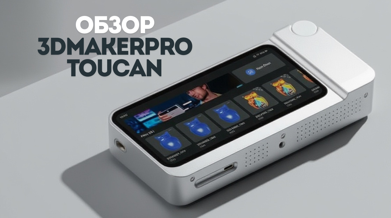 Обзор 3DMakerPro Toucan Premium: автономный 3Д-сканер