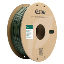 Катушка PLA+ пластика ESUN 1.75 мм 1кг., оливковая (PLA+175OG1/PLA+175O-OG1P1)