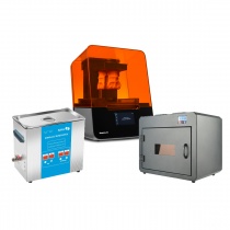 Комплект 3D принтер Formlabs Form 3 + УЗ-ванна Uniz 3.2 л + УФ-камера Wanhao Boxman-1