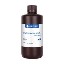 Фотополимерная смола Anycubic Water-Wash Resin +, прозрачная (1 кг)