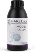 Фотополимерная смола HARZ Labs Model Resin, прозрачный (0,5 кг)