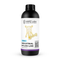Фотополимерная смола HARZ Labs Industrial Nylon-like, бледно-желтый (1 кг)