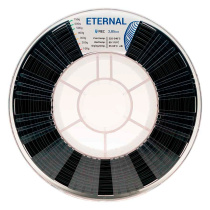 Катушка пластика REC ETERNAL 2.85 мм 0.75 кг, черная