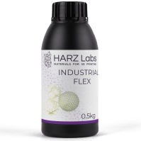 Фотополимерная смола HARZ Labs Industrial Flex, натуральный (500 гр)