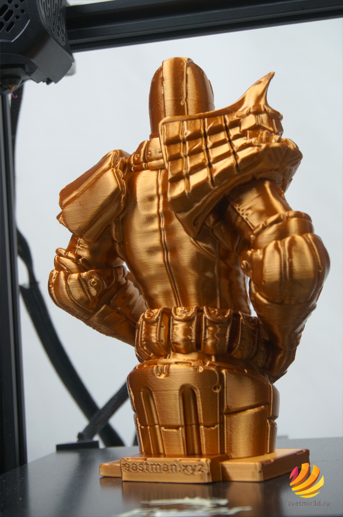 Судья Дредд на 3D принтере Creality Ender-3 V2