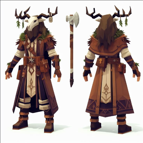 character model - male