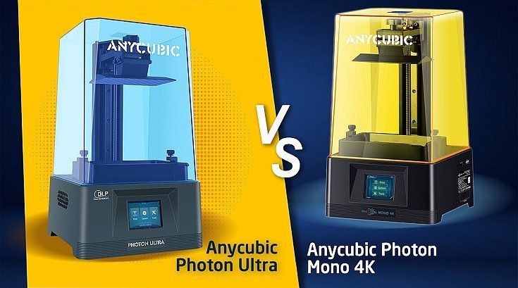 Сравнительный обзор Anycubic Photon Ultra VS Anycubic Photon Mono 4K