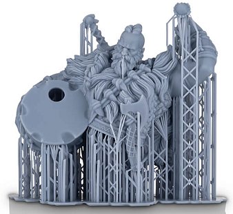 Фотополимерная смола Anycubic Water-Wash Resin 2.0, HD серая (1 кг)