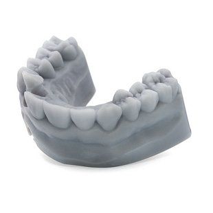 Фотополимерная смола HARZ Labs Dental Model Light Grey, светло-серый (0,5 кг)
